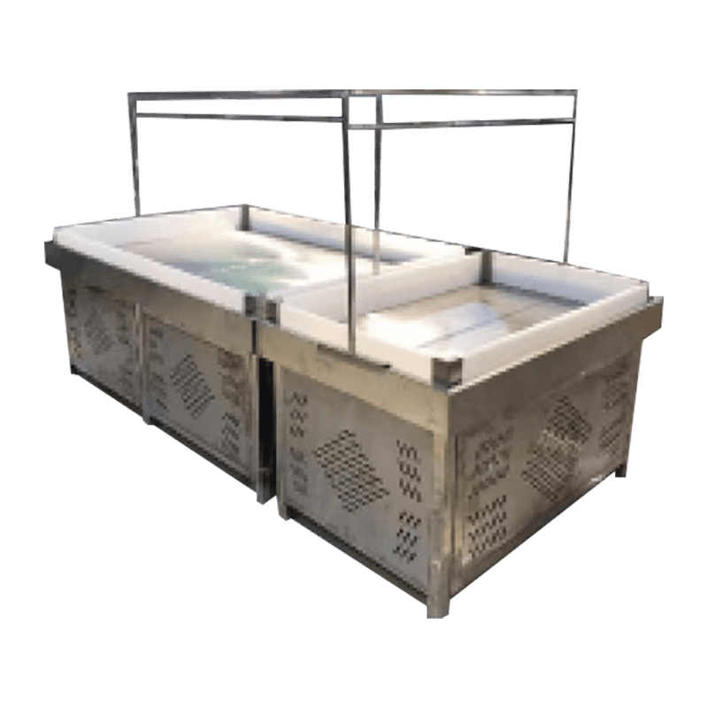 Stand Display Segar Berpenerangan Efisiensi Tinggi