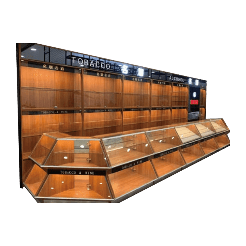 Kabinet Tembakau dan Anggur Panorama yang Elegan